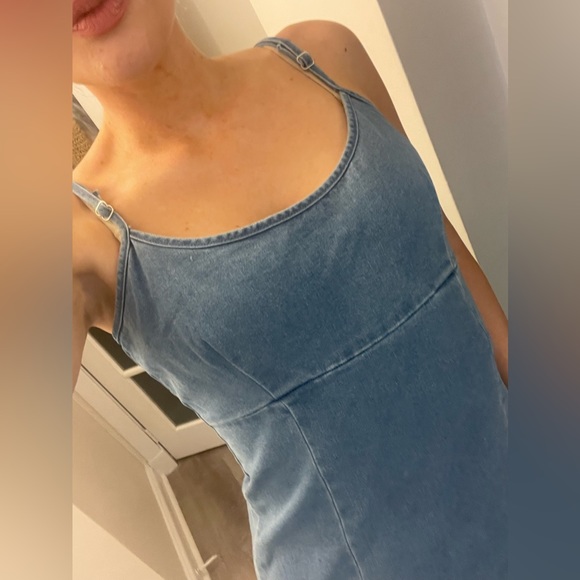 Streetwear Society Denim Slip Dress ✨ - Picture 8 of 8